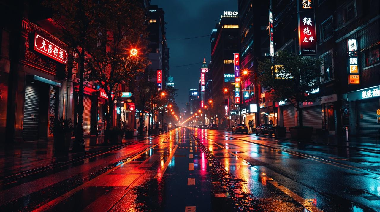 桃花影视短视频：城市夜景延时摄影
